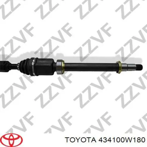 Купить 434100W180 Toyota Вал приводной правый