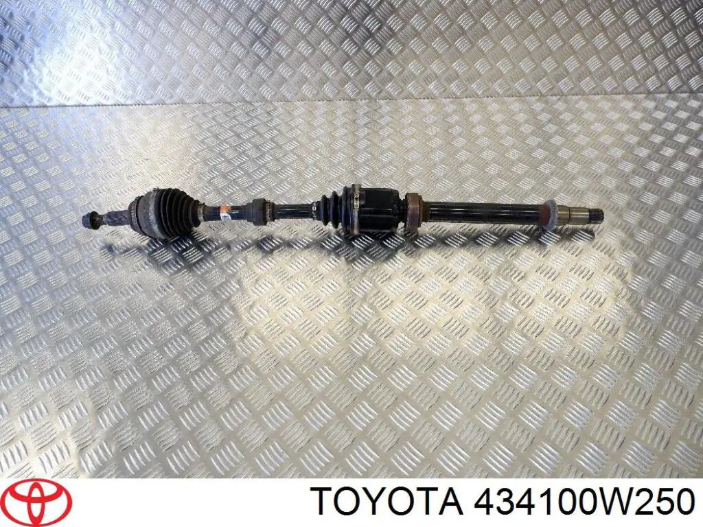 Полуось (привод) передняя правая 434100W250 Toyota