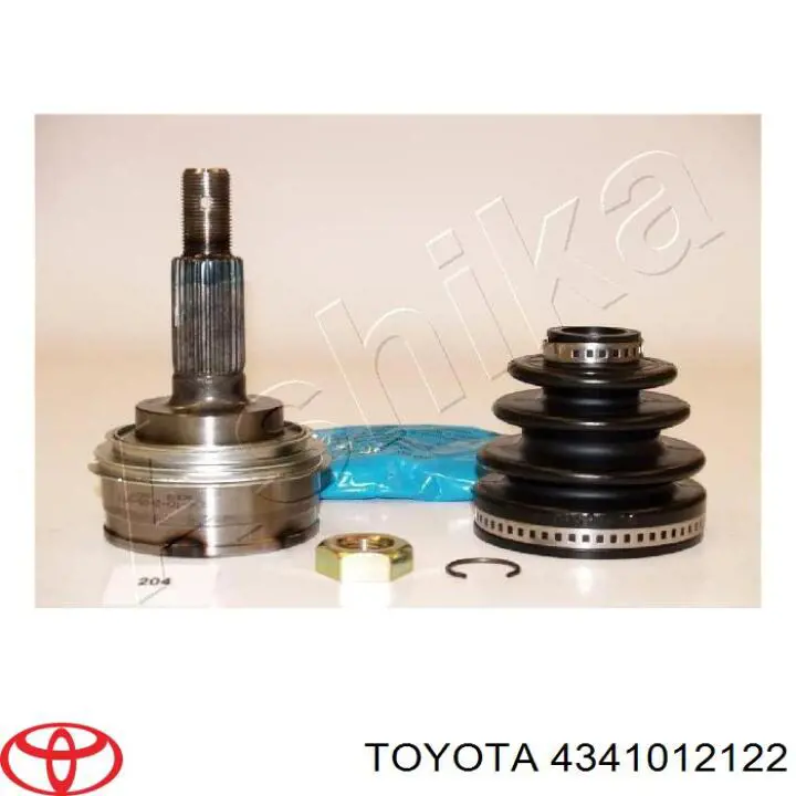 Полуось задняя правая 4341012122 Toyota