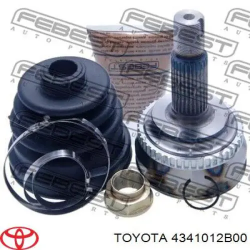 4341002660 Toyota semieixo (acionador dianteiro direito)