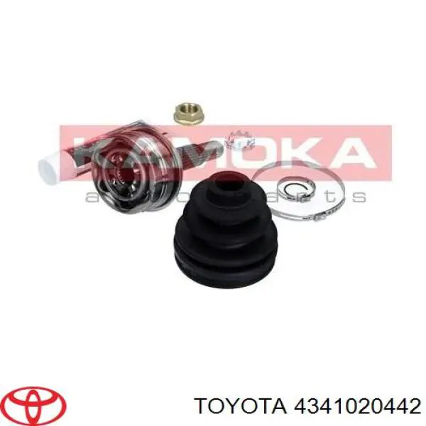 Полуось передняя, правая на Toyota Carina II T17