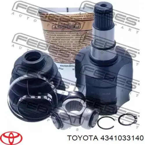 Привод передний правый Toyota 4341033140 цена, от 408.38 USD