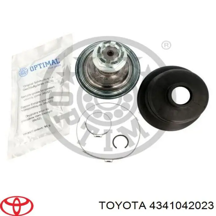 Полуось (привод) передняя правая 4341042023 Toyota