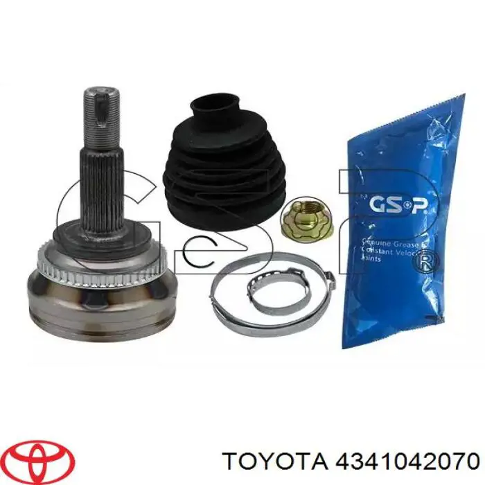 Правая полуось 4341042070 Toyota