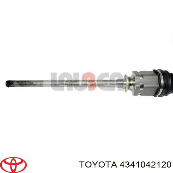 Правая полуось 4341042120 Toyota