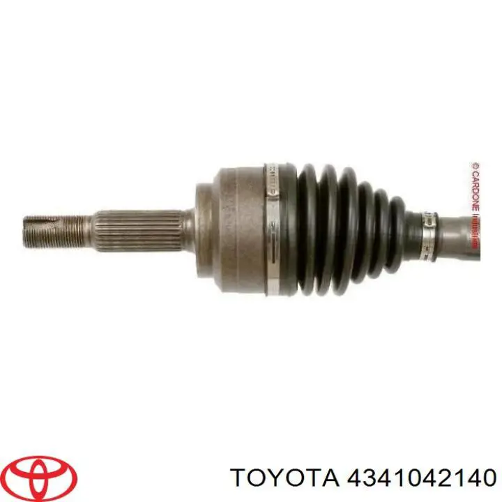 434100R011 Toyota semieixo (acionador dianteiro direito)