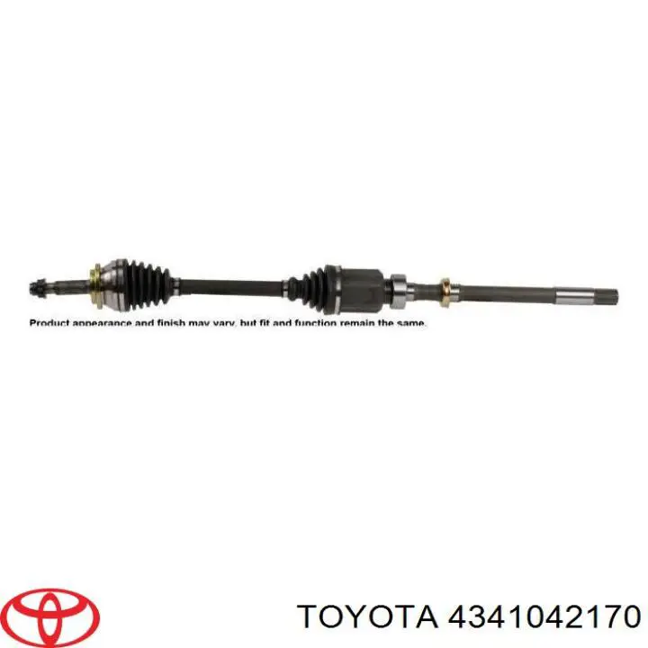 4341042170 Toyota полуось (привод передняя правая)