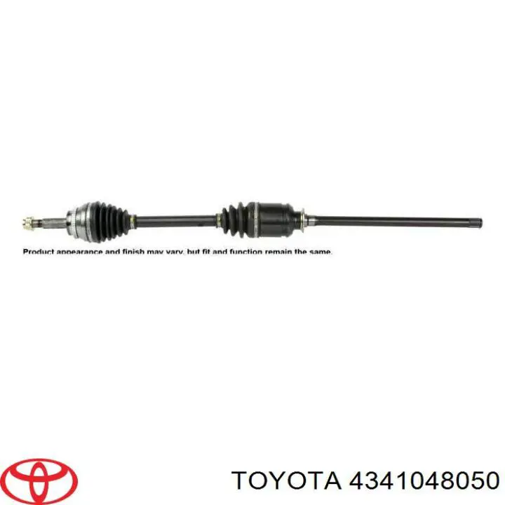 4341048061 Toyota полуось (привод передняя правая)