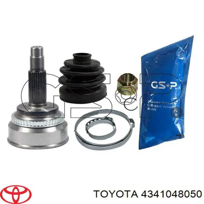 Полуось передняя, правая на Lexus RX 300/330/350/400H U3