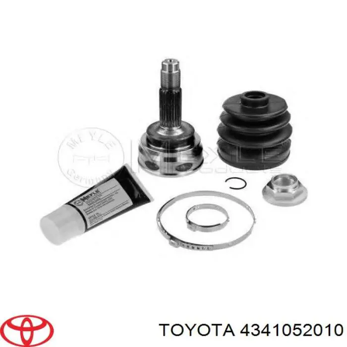 Правая полуось 4341052060 Toyota