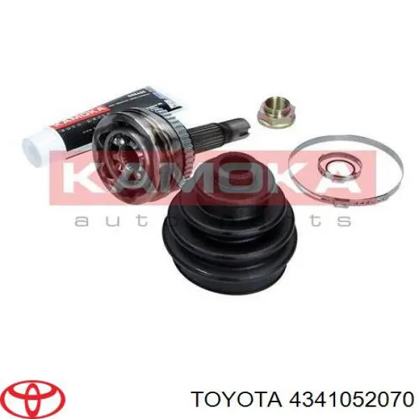 Привод передний правый Toyota 4341052070 цена, от 82.43 USD