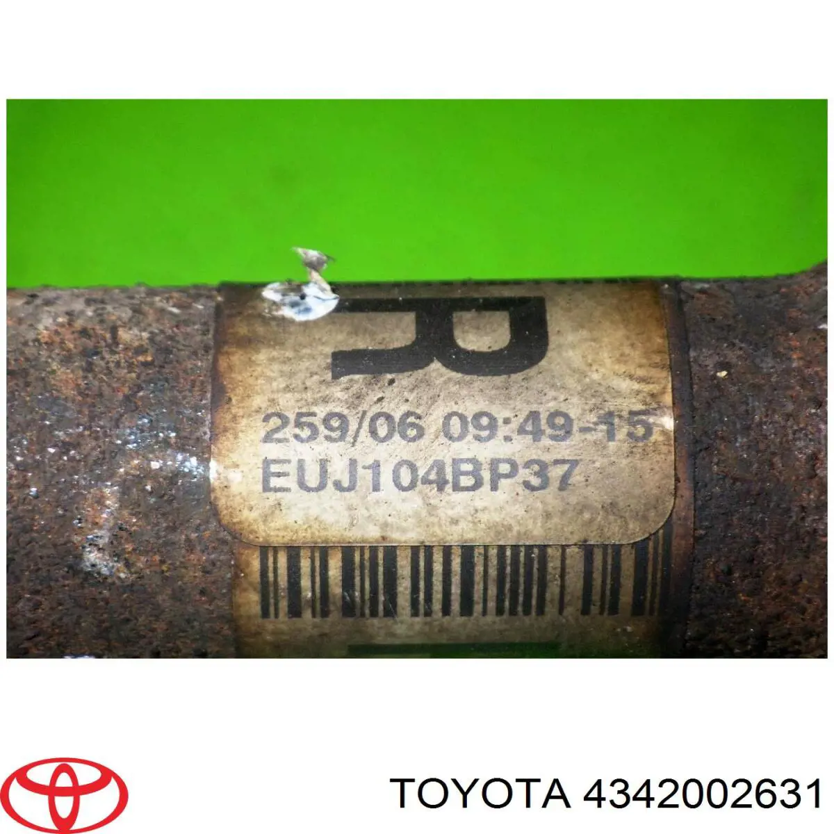 Привод передний левый Toyota 4342002631 цена, от 58.28 USD