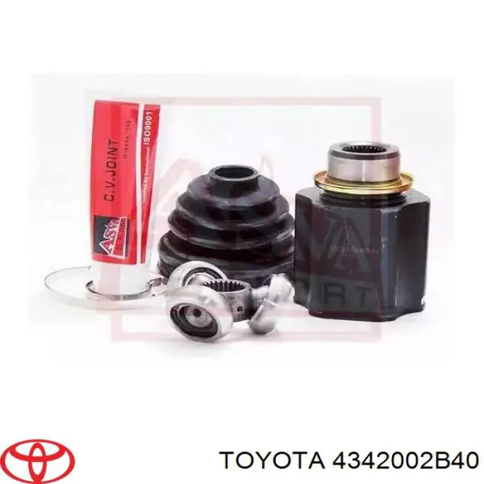 Левая полуось 4342002B40 Toyota