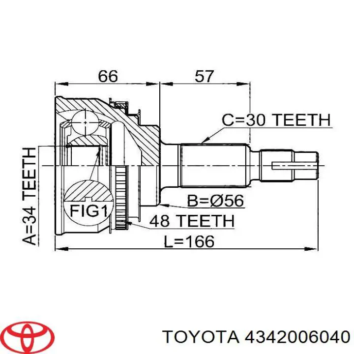  XX4342006040 Market (OEM)