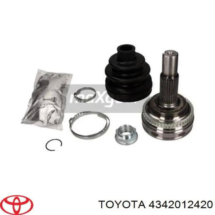 4342012420 Toyota junta homocinética externa dianteira