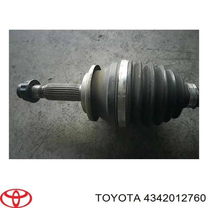 Левая полуось 4342012760 Toyota