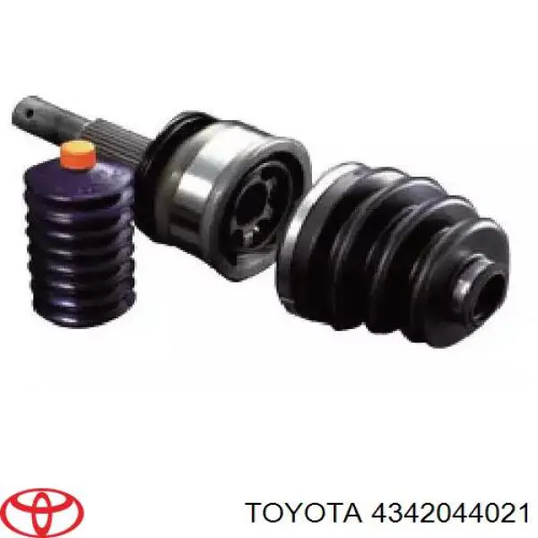 Привод передний левый Toyota 4342044021 цена, от 1041.27 USD