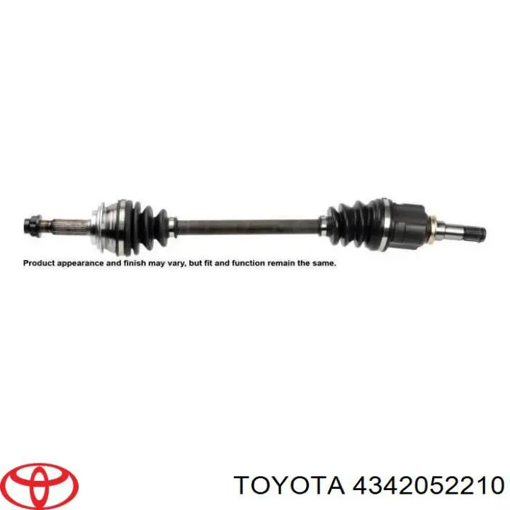 Привод передний левый Toyota 4342052210 цена, от 102.31 USD