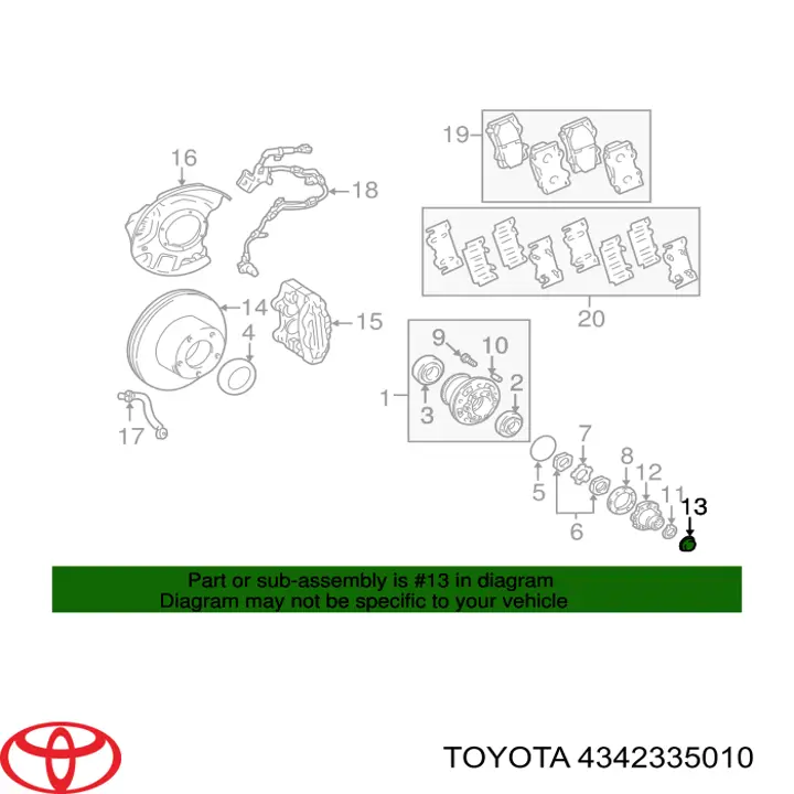 Колпак колесного диска на Toyota Land Cruiser 80 