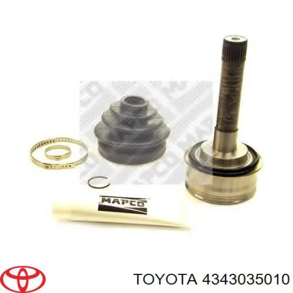 Купить 4343035010 Toyota Внешняя граната