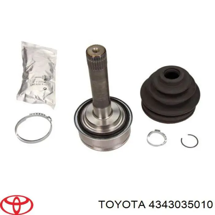 4343035010 Toyota Наружная граната