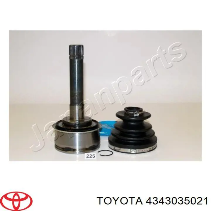 4343035021 Toyota шрус наружный передний