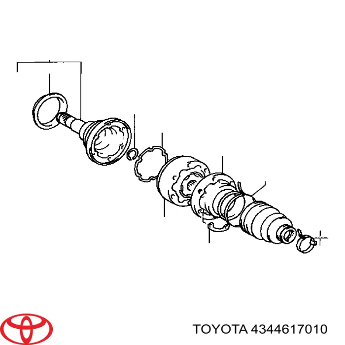 4344617010 Toyota 