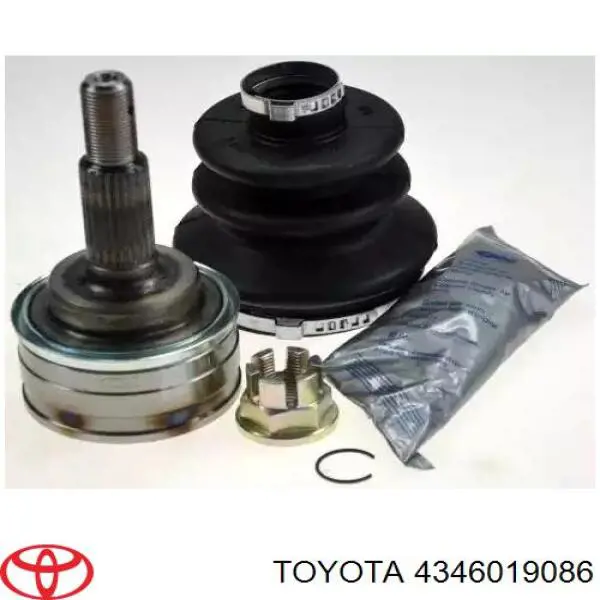 Граната колесная Toyota 4346019086 цена, от 55.13 USD