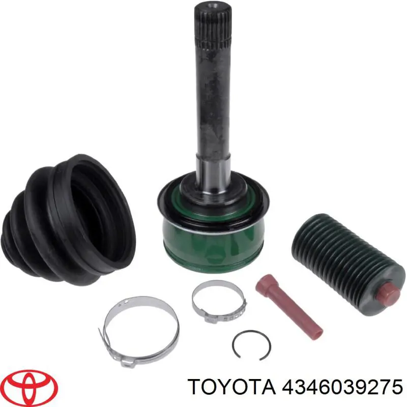 4346039275 Toyota Наружная граната