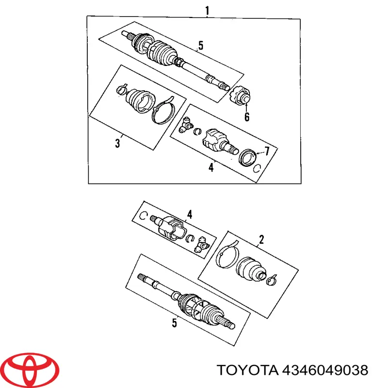  4346049038 Toyota