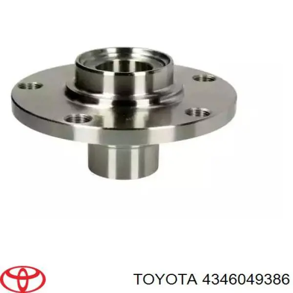 4346049386 Toyota Граната наружняя передняя правая