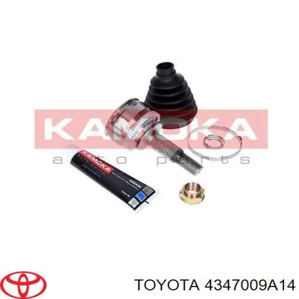 Привод передний левый Kimiko 4347009A14KM цена, от 34.47 USD