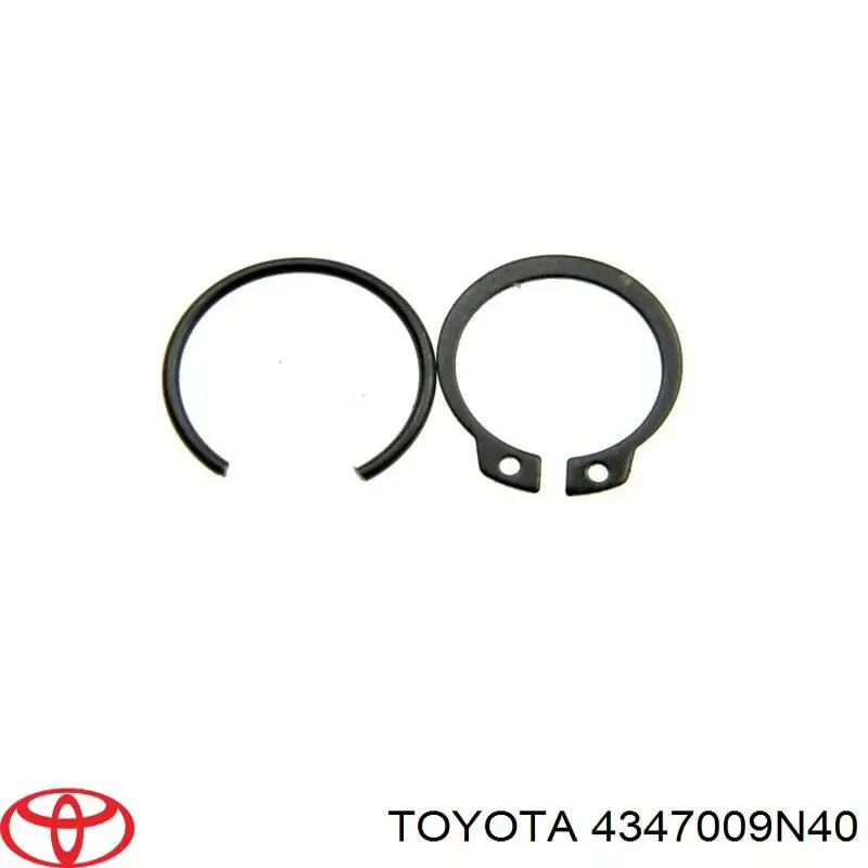Левая полуось 4347009N40 Toyota