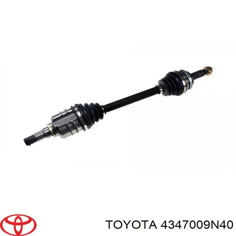 Привод передний левый Toyota 4347009N40 цена, от 34.18 USD
