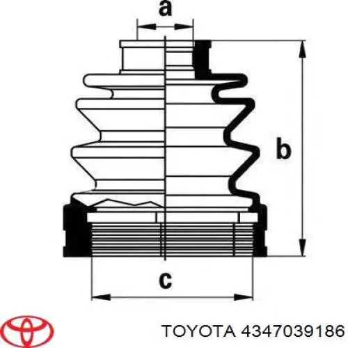 Граната колесная Toyota 4347039186 цена, от 642.10 USD