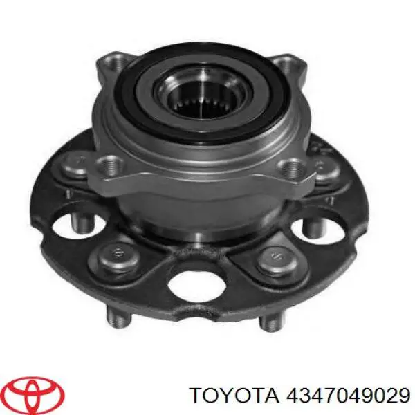 Правая полуось 4347049029 Toyota