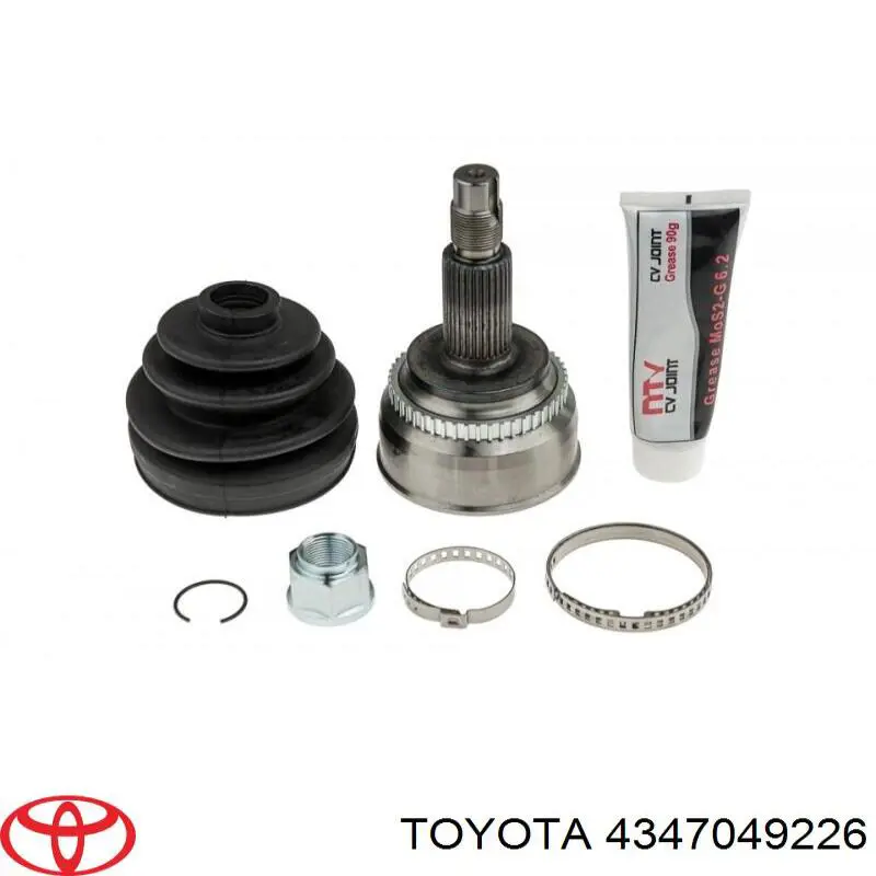 Привод передний левый Toyota 4347049226 цена, от 63.35 USD