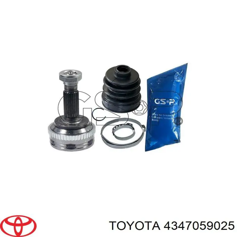 Привод передний левый Toyota 4347059025 цена, от  