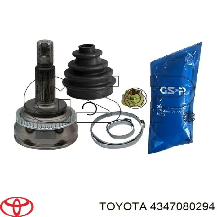 43470-80294 Toyota junta homocinética externa dianteira direita