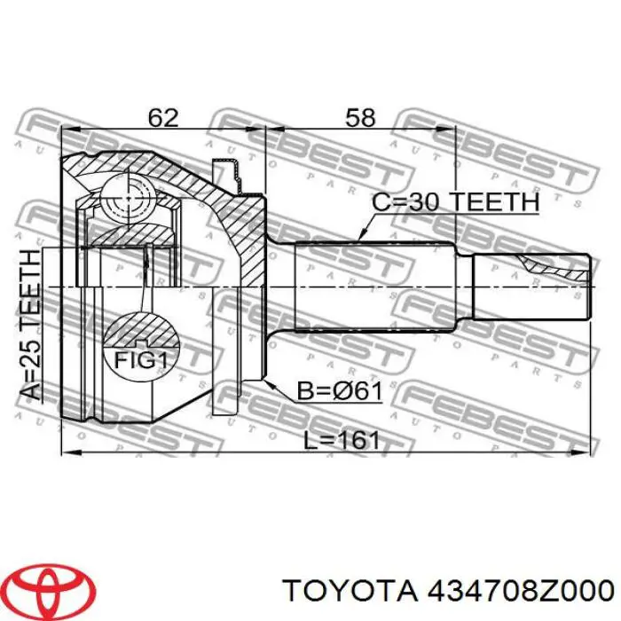 434708Z000 Toyota 