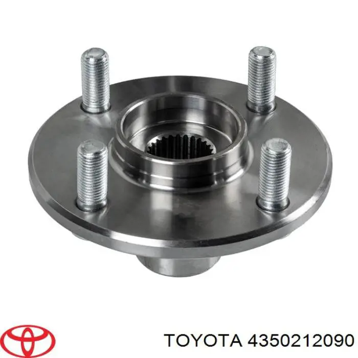 Cubo de rueda delantero 4350212090 Toyota