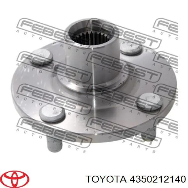 Ступица передняя 4350212140 Toyota