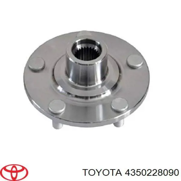 Купить 435020F010 Toyota Ступица переднего колеса