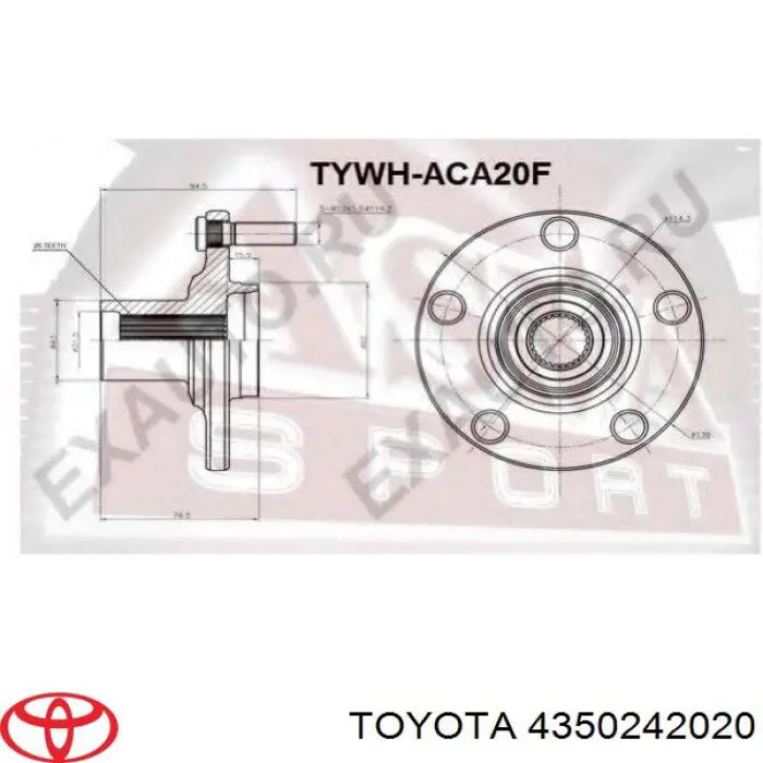 Купить H52009BTA BTA Ступица переднего колеса