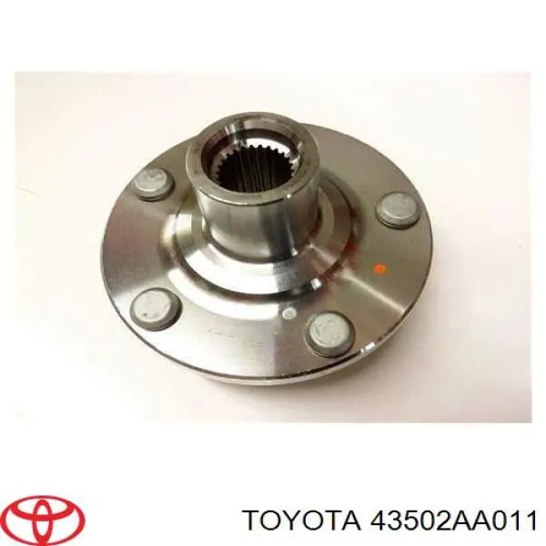Ступица колеса передняя на Toyota Highlander II U4