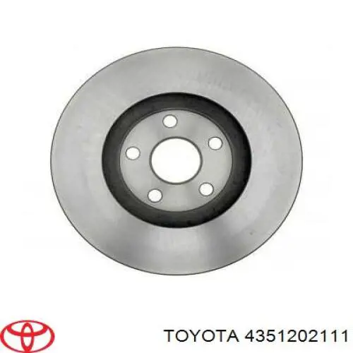 Передние тормозные диски 4351202111 Toyota
