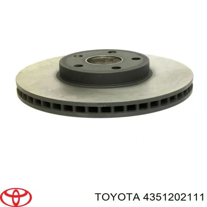 4351202111 Toyota Диск тормозной передний