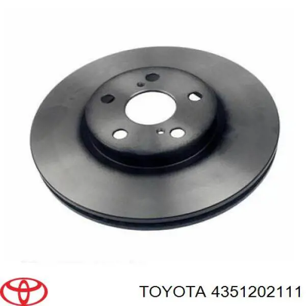 Передние тормозные диски 4351202111 Toyota