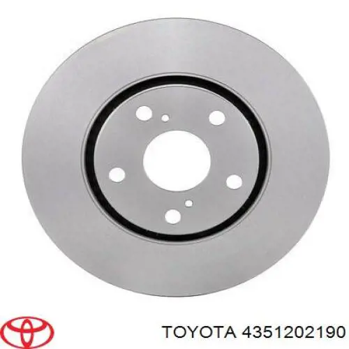 4351202190 Toyota передние тормозные диски