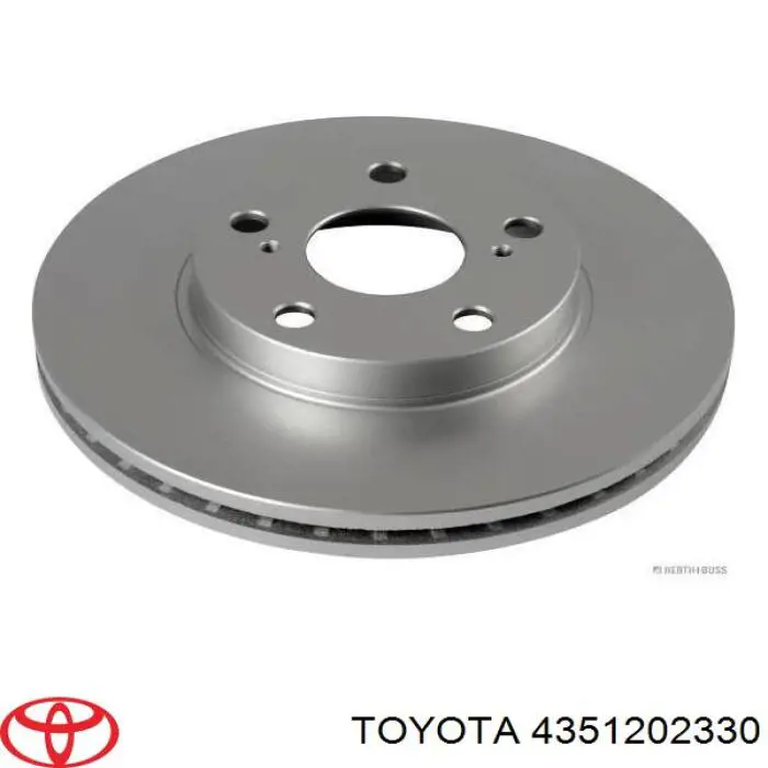 Передние тормозные диски 4351202330 Toyota